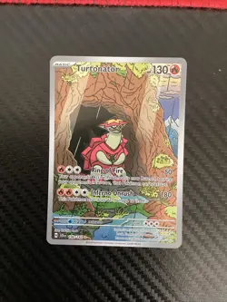 Turtonator 146/142 Illustration rare Pokemon Stellar Crown SV7 NM - Image 1