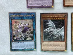 (7x) Yu-gi-Oh!! Rare!! LOT 7! Guardian/Blue-Eyes/Jasmine Chimera Prismatic TCG - Image 3