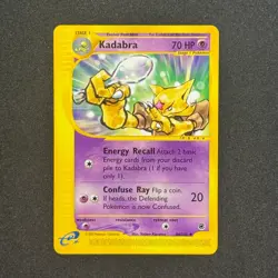 Kadabra 084/165 Expedition Base Set Regular Pokemon TCG - Image 1