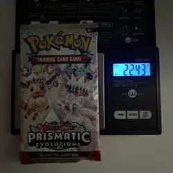 VERY HEAVY! 22.43g Prismatic Evolutions Pokemon TCG Booster Pack (SEALED)✅ - Image 1