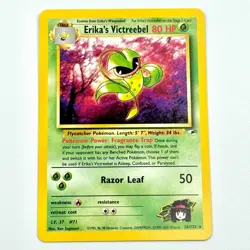 Erika's Victreebel Near Mint+ Gym Heroes Rare Non Holo Vintage Pokemon TCG - Image 1