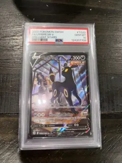 Pokemon Brilliant Stars Umbreon V Trainer Gallery #TG22/TG30 PSA 10 With Guard - Image 1