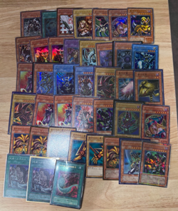Yugioh OCG Japanese Vintage Mostly Holos Trading Cards Collection Lot 38 Cards - Image 1