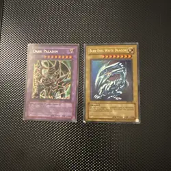 Yu-Gi-Oh Dark Paladin Limited Edition DMG-001 Rare Holo Plus Blue Eyes - Image 2