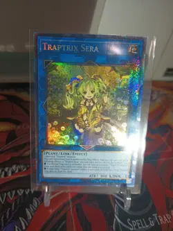 Yugioh Traptrix Sera RA04-EN075 1st Ed Prismatic - Image 3