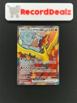 Pokemon Card | Team Rocket's Moltres ex 208/182 | 2025 SV10:Destined Rivals - Image 1