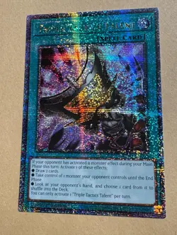 Yugioh - Triple Tactics Talent - QCR - RA01-EN063 - Near Mint - Image 1