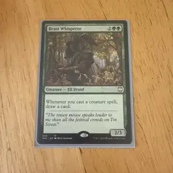 Beast Whisperer KHC Commander Kaldheim Magic the Gathering Non-Foil MTG Card NM - Image 1