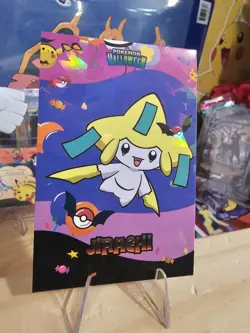 Pokemon Halloween Card Database - Holiday Jirachi Flying Pokeball Bats Halloween - Image 2
