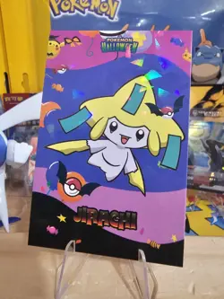 Pokemon Halloween Card Database - Holiday Jirachi Flying Pokeball Bats Halloween - Image 3