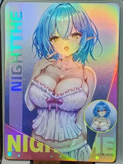 Goddess Story Absolute Terror Field Waifu SSR Spicy Night Lingerie Card SSR-010 - Image 1