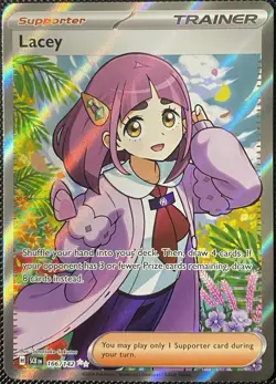 Lacey 166/142 Sv07: Stellar Crown Holo - Pokemon Card - Image 1