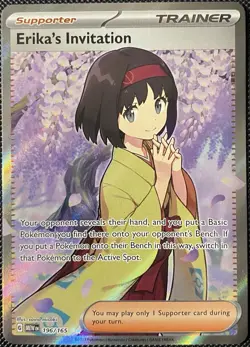 Erika's Invitation 196/165 Sv: Scarlet & Violet 151 Holo - Pokemon Card - Image 1