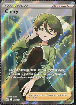 Cheryl (Full Art) 159/163 Swsh05: Battle Styles Holo - Pokemon Card - Image 1