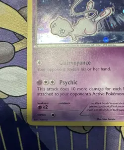 Pokemon Mew XY192 XY Holo Promo Card - MPL - Image 5