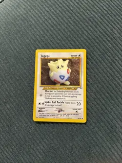 Pokemon TCG Togepi Neo Destiny Card 56/105 Unlimited Uncommon - Image 1