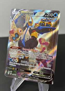 2021 Pokemon Empoleon V Alternative Full Art Battle Styles 146/163 Card NM - Image 2