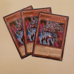 Juragedo Playset Lot Of 3 1st Edition Yugioh Card TCG Game Trading - Image 1
