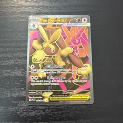 Mega Lopunny EX Full Art 115/094 Phantasmal Flames English Pokemon Cards TCG - Image 1