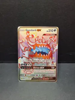 Guzzlord GX SV71/SV94 - Full Art Pokemon Card - Hidden Fates: Shiny Vault - NM - Image 1