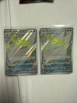 2x Reuniclus 212 Sv: Scarlet & Violet Promo Cards Holo - Image 1