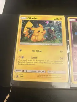 Pikachu & Mimikyu cosmos Swirl! duo! SM86 & SM29 black star Promo Pokemon Card - Image 2