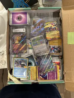 Pokemon TCG Card Lot Over 2000 Cards Some Holos A CGC 9 NM And Lots More - Image 1