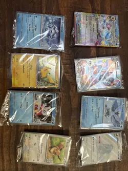 Pokemon TCG 2025 Holiday Calendar Sealed Stamped Promo Cards Complete Set Of 8 - Image 1