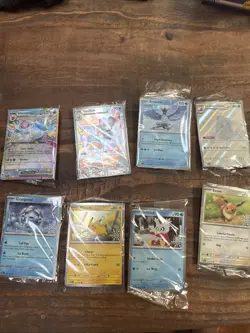 Pokemon TCG 2025 Holiday Calendar Sealed Stamped Promo Cards Complete Set Of 8 - Image 2