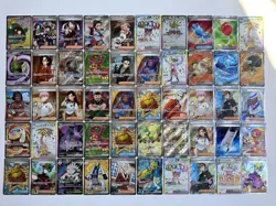 Lot Of 50 Pokemon TCG Set FULL ART HOLO Rare Cards Assortment Collection - Image 1