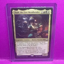 Toph The First Metalbender N/M Avatar The Last Airbender Magic The Gathering MTG - Image 1