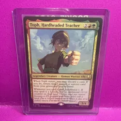 Toph Hardheaded Teacher - N/M Avatar The Last Airbender Magic The Gathering MTG - Image 1