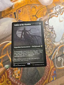 Cultist Of The Absolute Foil Etched MTG CLB - NM - - Image 1