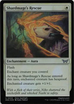 Shardmage's Rescue - FOIL - U Duskmourn: House of Horror 29 - MTG - Image 1