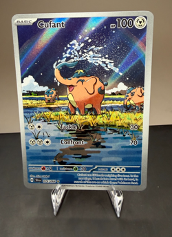 Pokemon TCG Cufant Holo Illustration Rare Full Art Shrouded Fable 076/064 LP - Image 1