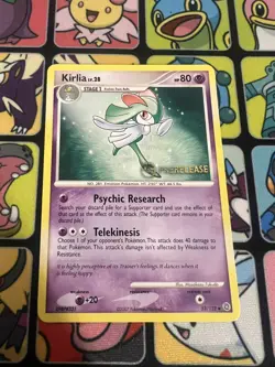 Kirlia 53/132 Prerelease Secret Wonders Diamond & Pearl Light Play Pokemon TCG - Image 1