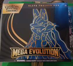 Pokemon TCG Mega Evolution Lucario Elite Trainer Box ETB NEW FACTORY SEALED - Image 1