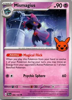 Pokemon Trick or Trade 2023 Mismagius 88/193 - Image 1
