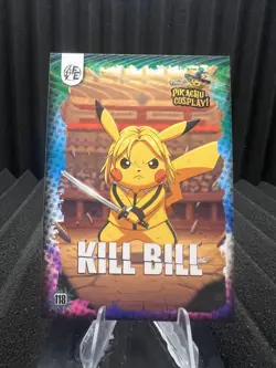 Kill Bill (Pikachu) #118 - Wave Holo - Electric Pikachu Cosplay - Pokemon - Image 1