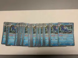 LOT OF (50) Pokemon Quaxly Common Holo SV02: Paldea Evolved 050/193 NM - Image 1