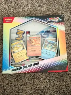 NEW Prismatic Evolutions Poster Collection Pokemon TCG Factory Sealed - Image 1