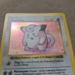 Clefairy Holo SHADOWLESS - Base Set 5/102 - Pokemon TCG - LP - Image 4