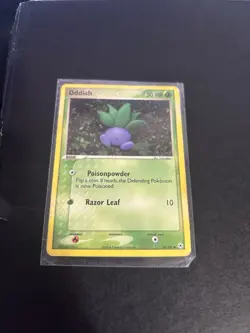 Pokemon TCG Oddish EX Hidden Legends 68/101 Regular Common MP - Image 1