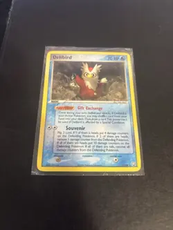 Pokemon TCG Delibird EX Team Rocket Returns 21/109 Regular Rare NM/VLP - Image 1