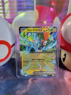 Tapu Koko Ex 51/159 Pokemon TCG S&V Journey Together Double Rare Holo NM - Image 1