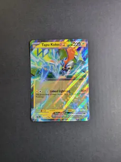 Tapu Koko Ex 51/159 Pokemon TCG S&V Journey Together Double Rare Holo NM - Image 2