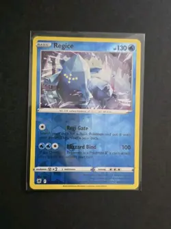 Pokemon TCG - Regice Reverse Holo Rare - 037/189 - Astral Radiance - Image 1