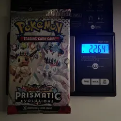 VERY HEAVY! 22.64g Prismatic Evolutions Pokemon TCG Booster Pack (SEALED)✅ - Image 1