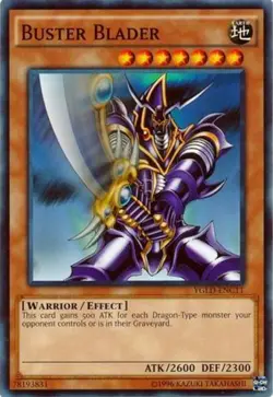 Buster Blader - YGLD-ENC11 - Common - Unlimited Edition - Lightly Played - Image 1