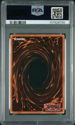 Yugioh PSA 8 Elemental Hero Flame Wingman EHC1-EN004 Secret Rare *LOW POP* - Image 4